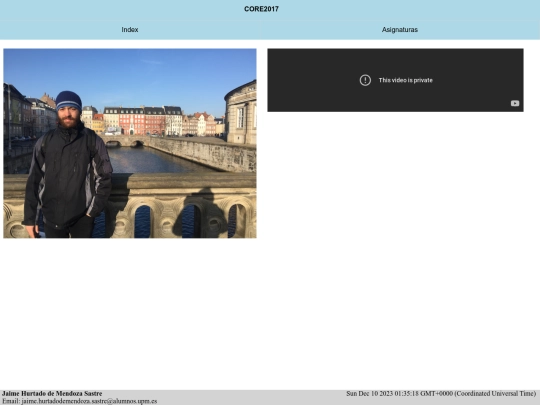 CORE2017 screenshot