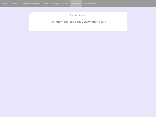 Receitas screenshot
