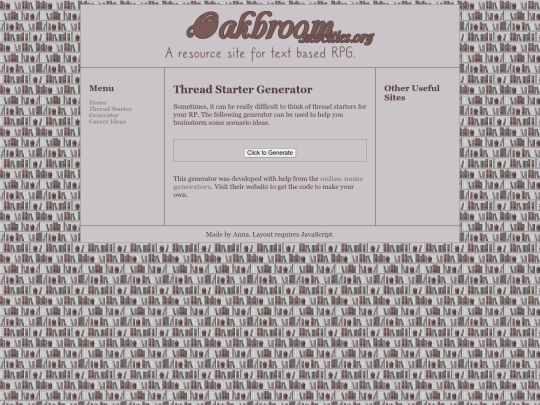 Content/startergenerator screenshot