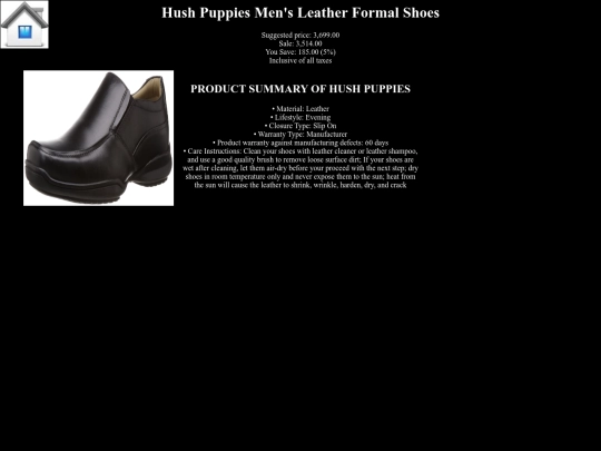 shoes screenshot