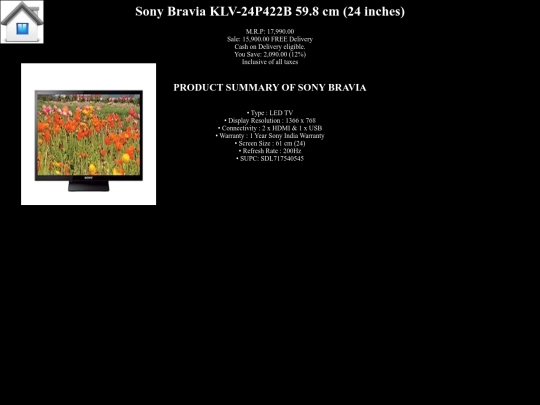sony bravia screenshot