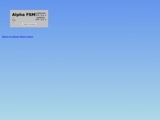 games/alphaFSM screenshot