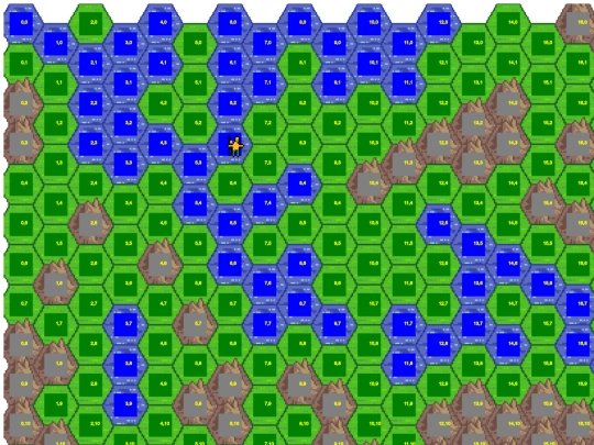 games/hexfield screenshot