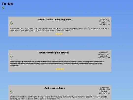 todo screenshot