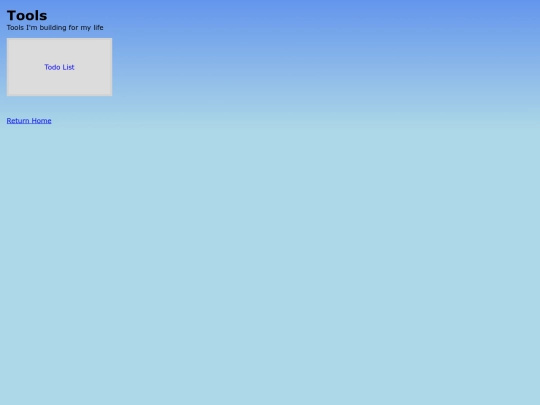 tools screenshot