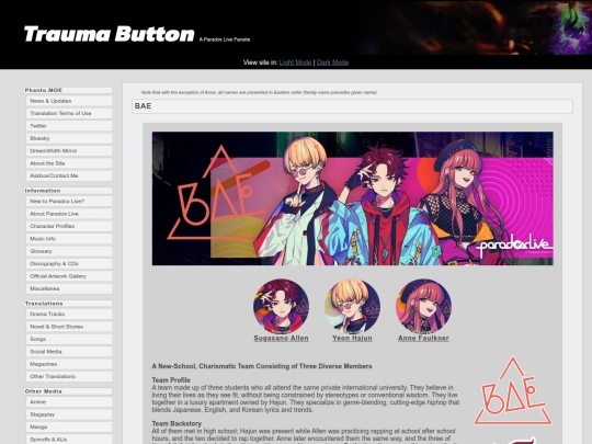 characters screenshot