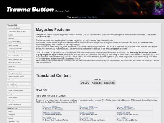 magazine screenshot