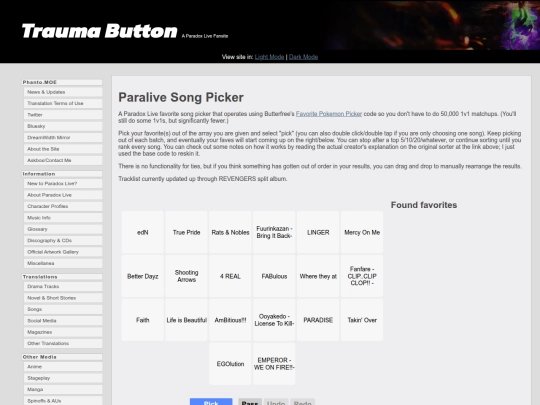 songpicker screenshot