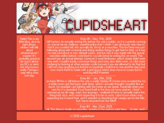 blog screenshot