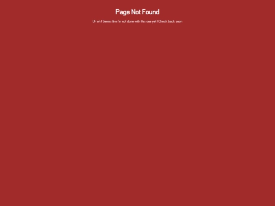 not_found screenshot