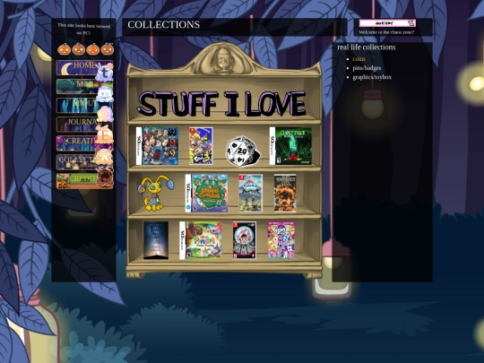collections screenshot