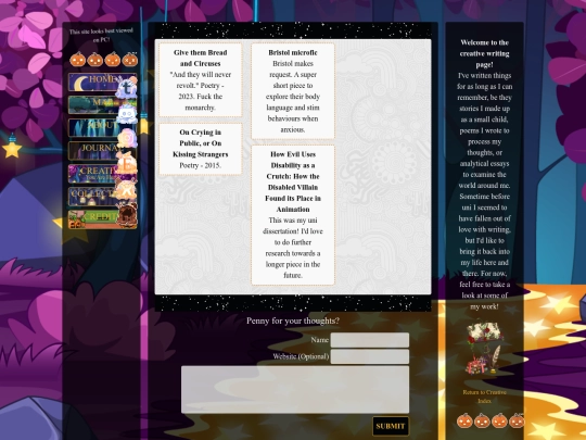 creative/writing screenshot