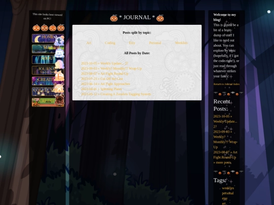 journal screenshot