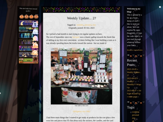 journal/posts/2023-10-05-Weekly-Update-2 screenshot