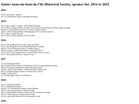 archive/speaker-list screenshot