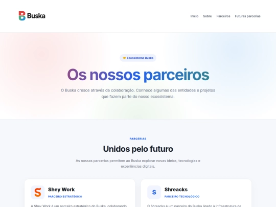 parceirias screenshot