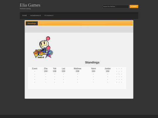 bombermanstandings screenshot