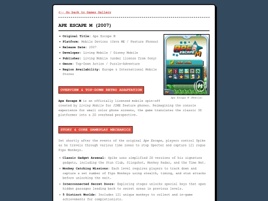 games/ape-escape-m screenshot
