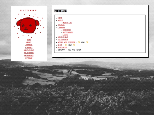 sitemap screenshot
