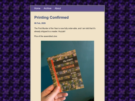 blog/posts/2026-02-06-Printing-Confirmed screenshot