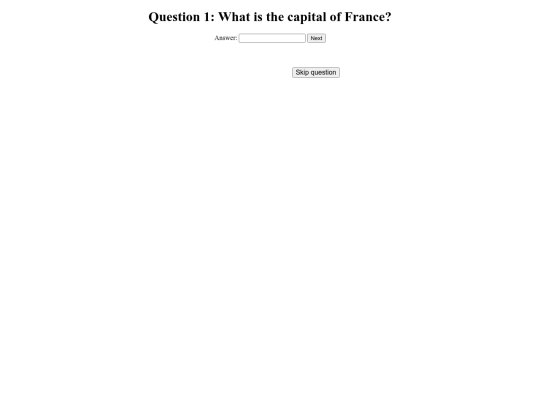 quizfrankreichEn screenshot