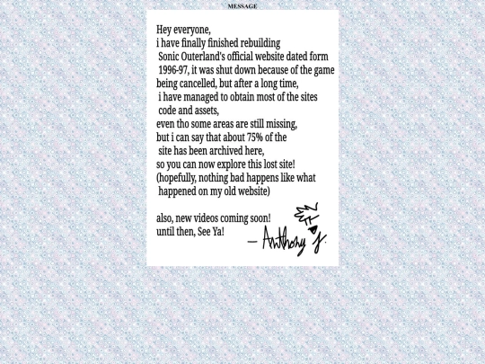 message screenshot