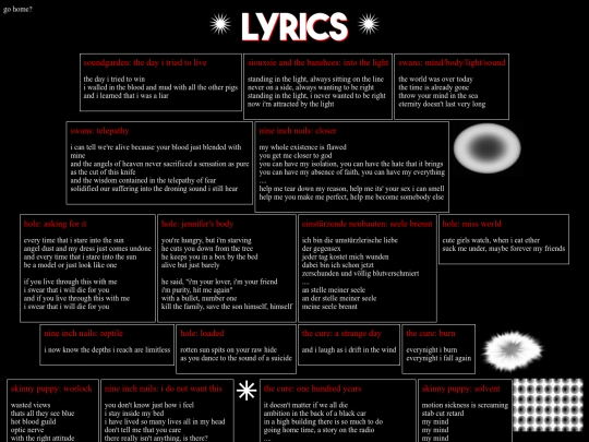 lyrics screenshot