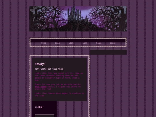 testsite screenshot