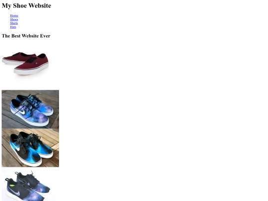 shoes1 screenshot
