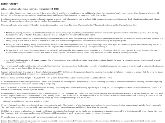 blog/beingouppy screenshot