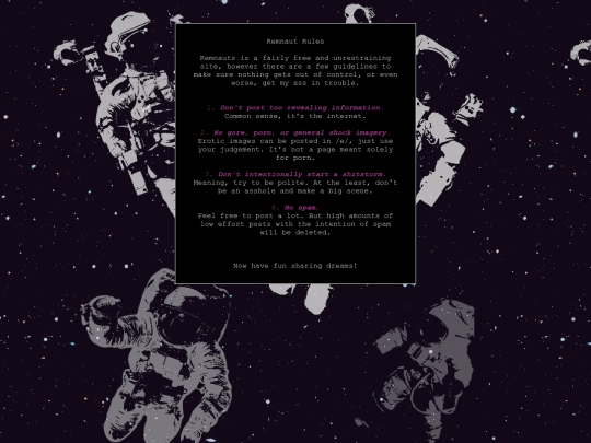 rules screenshot