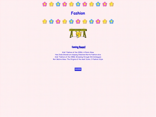 fashion screenshot