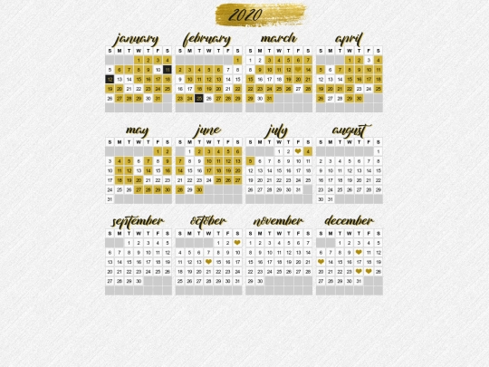 schedule screenshot
