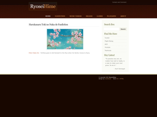 fanfiction/HnTnND screenshot