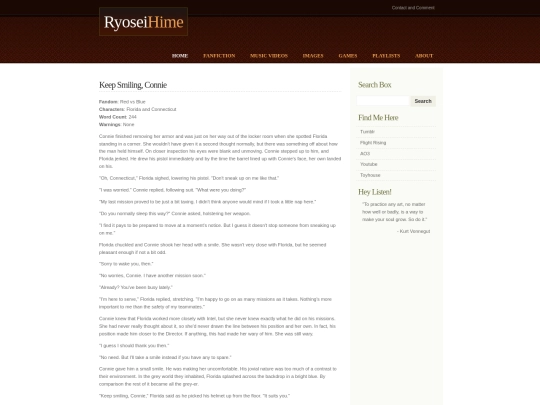 fanfiction/keepsmiling screenshot