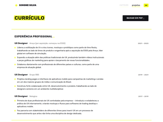 cv screenshot