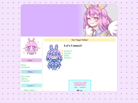 links screenshot