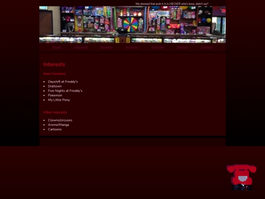 interests screenshot