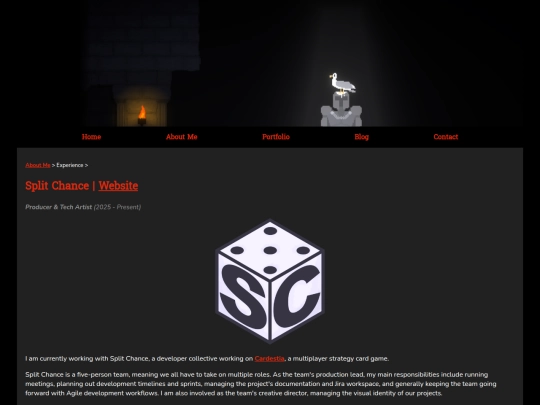 aboutme/splitchance screenshot