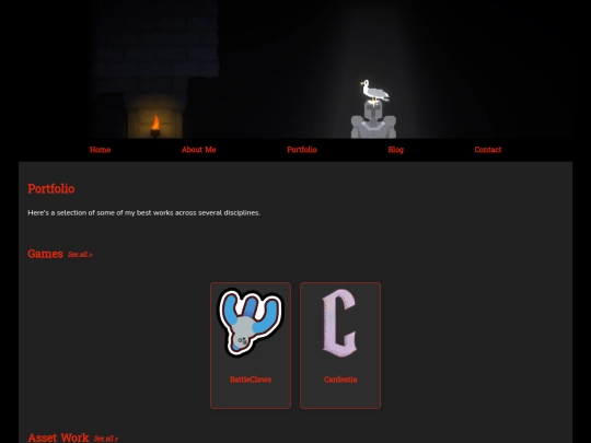 portfolio screenshot
