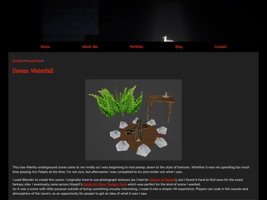portfolio/assetwork/dreamwaterfall screenshot