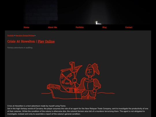 portfolio/narrativedesign/crisisathowelton screenshot