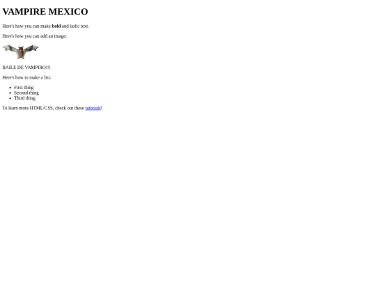 index screenshot