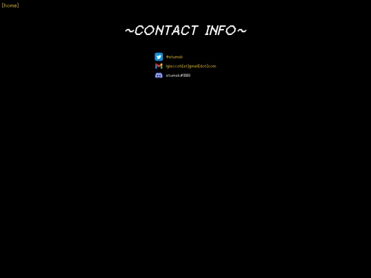 html/contact screenshot