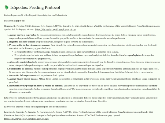 biologia/isopodos_feeding_protocol screenshot