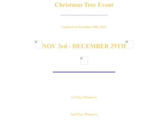 2023-Events/ChristmasTree/MAINPAGE screenshot