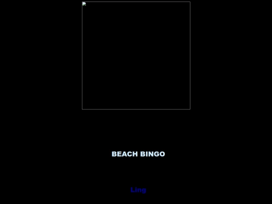 2025 Events/BeachBlanketBingo/Ling screenshot