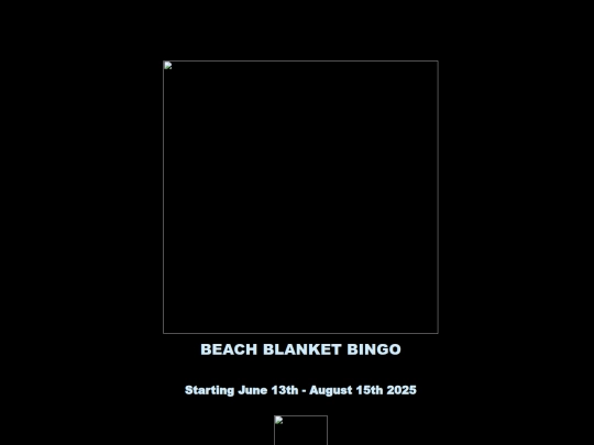 2025 Events/BeachBlanketBingo/Main screenshot