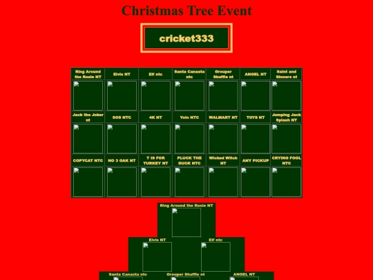 2025 Events/ChristmasTree/cricket333 screenshot