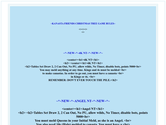 RULES/ChristmasTreeGames/games screenshot